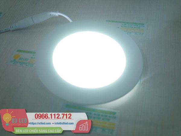 Đèn LED âm trần 6W siêu mỏng, tròn - O3PN6TV