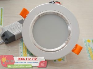 Giá và cách lắp đặt Đèn LED âm trần 7W tròn, nhôm, 3 chế độ
