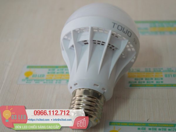 Den LED Bulb 9W Nhua(5)