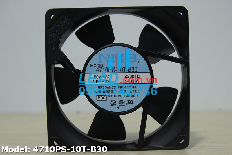 Quạt hút NMB 4710PS-10T-B30, 100VAC, 120x120x25mm