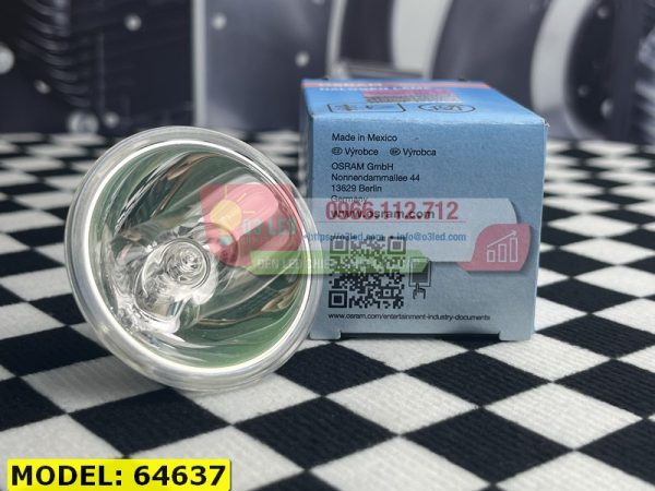 Bóng Đèn halogen Osram 64637 12V 100W GZ6.35